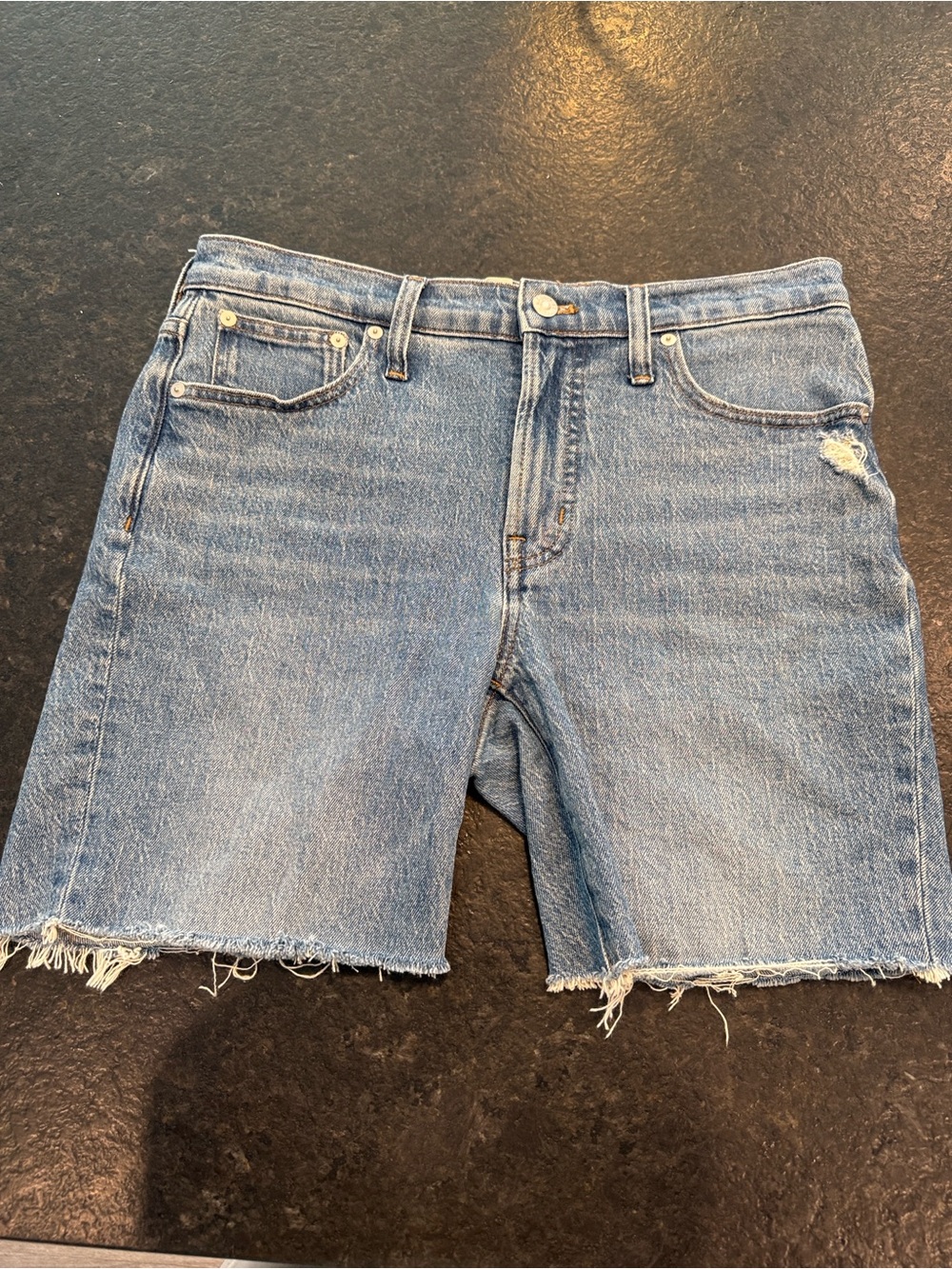 Madewell cut off Jean Shorts